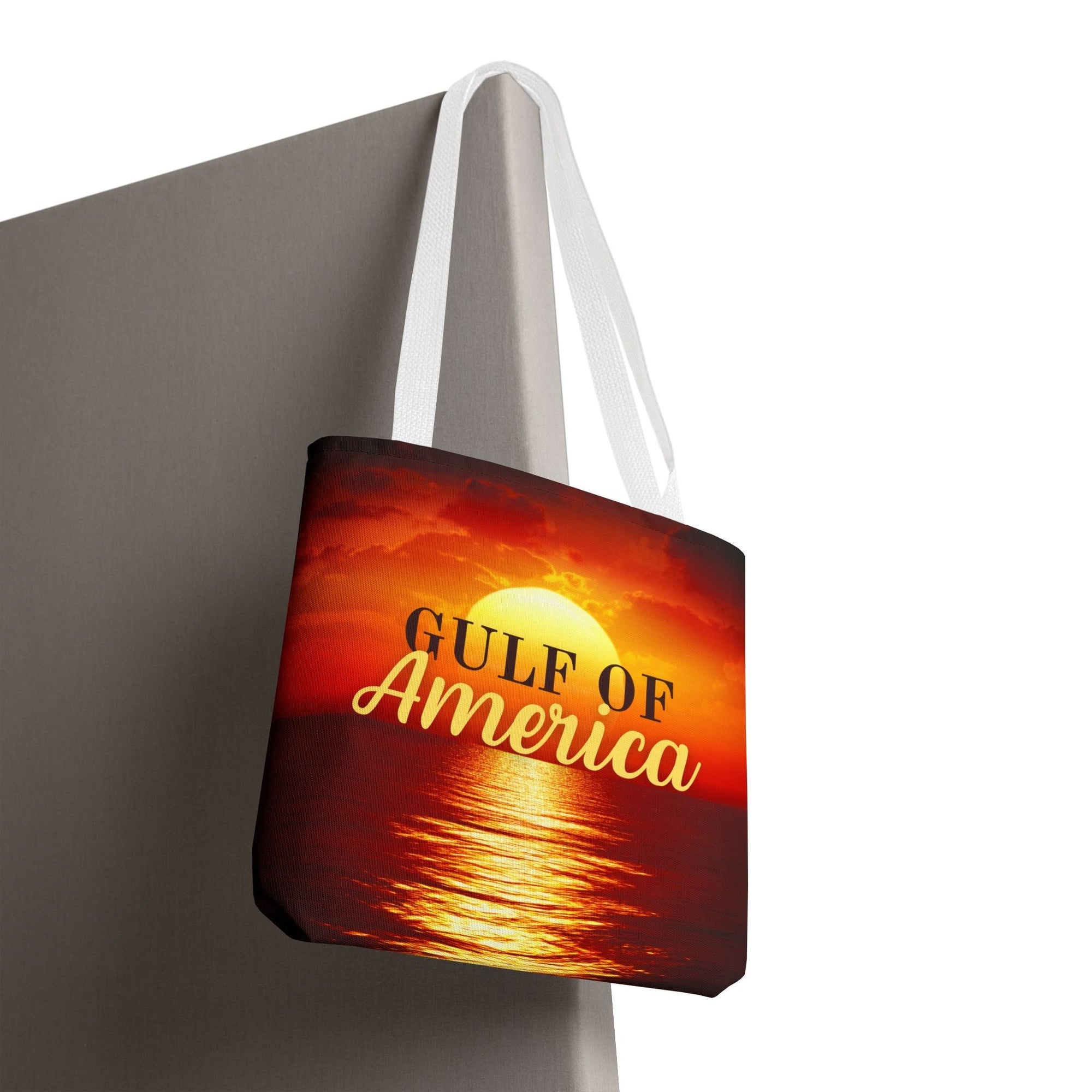 American Gulf Sunset Tote Bag - Chic Beach Accessory - Bags, Tote - EpiAl's Shop