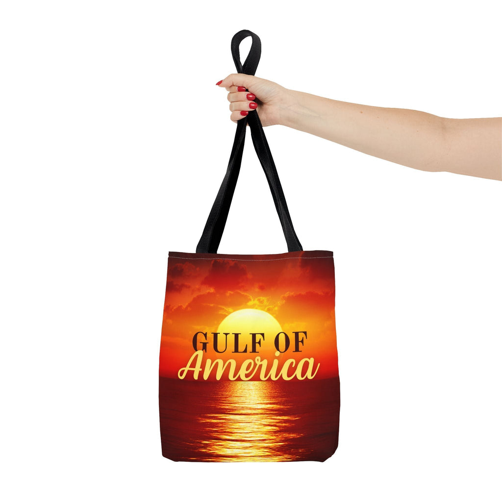 American Gulf Sunset Tote Bag - Chic Beach Accessory - Bags, Tote - EpiAl's Shop