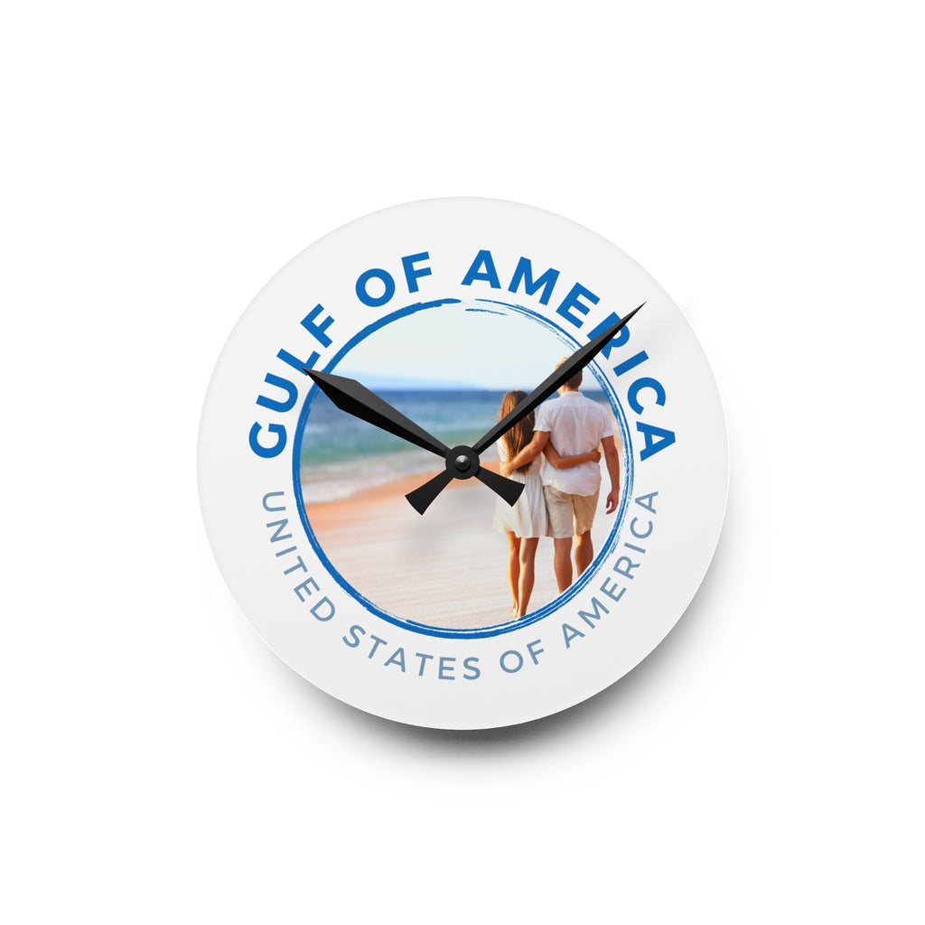American Gulf USA Acrylic Wall Clock - Decor, Home, Wall Clocks - EpiAl's Shop