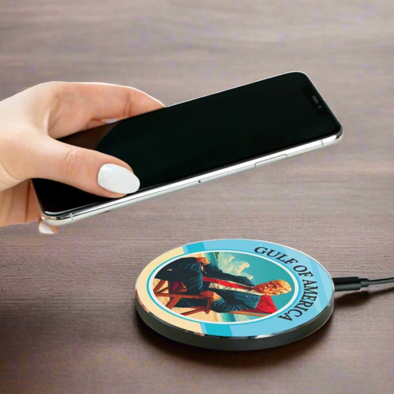 American Gulf Wireless Charger for Trump Lovers - Accessories, Tech, Chargers - EpiAl's Shop