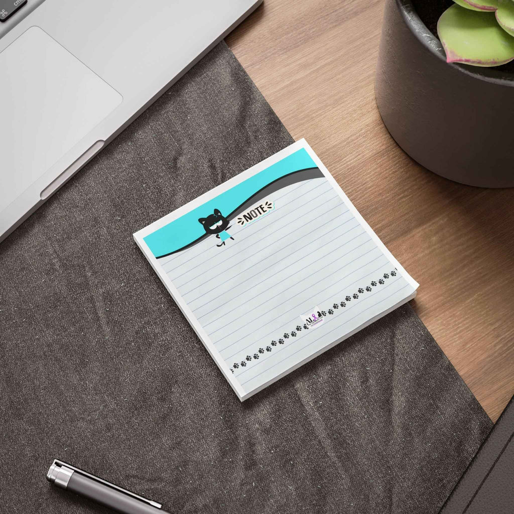 Annoyed Cat Sticky Notes - Fun Post-it® Note Pads for Cat Lovers - EpiAl's Shop