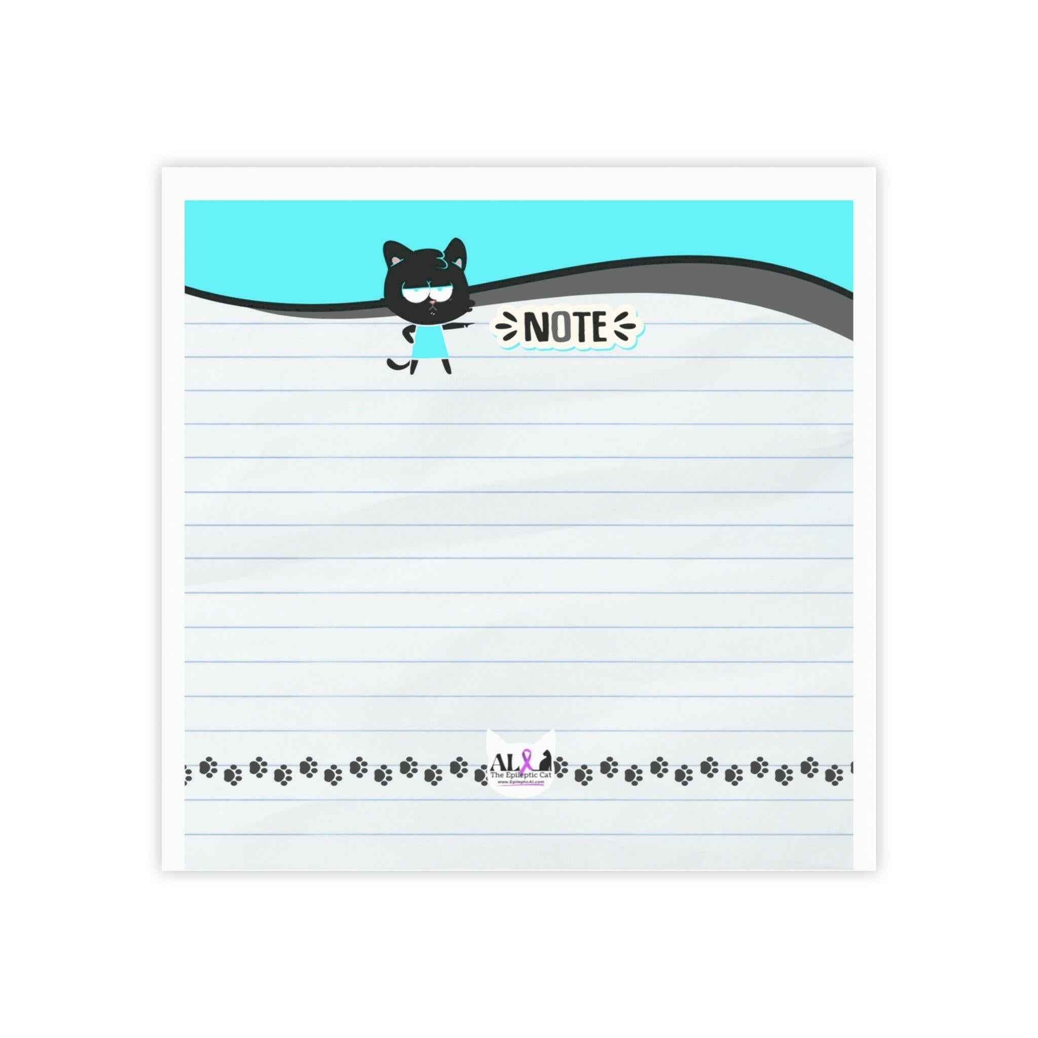 Annoyed Cat Sticky Notes - Fun Post-it® Note Pads for Cat Lovers - EpiAl's Shop