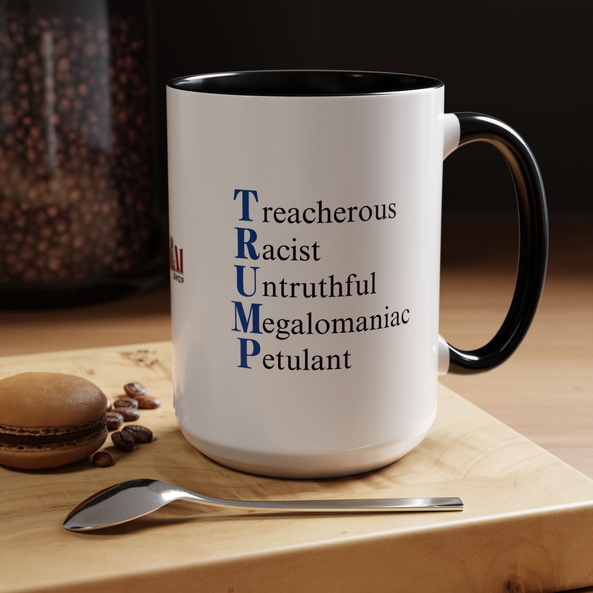 Anti - Trump Acronym Coffee Mug 11oz & 15oz - Drinkware, Coffee Mugs - EpiAl's Shop