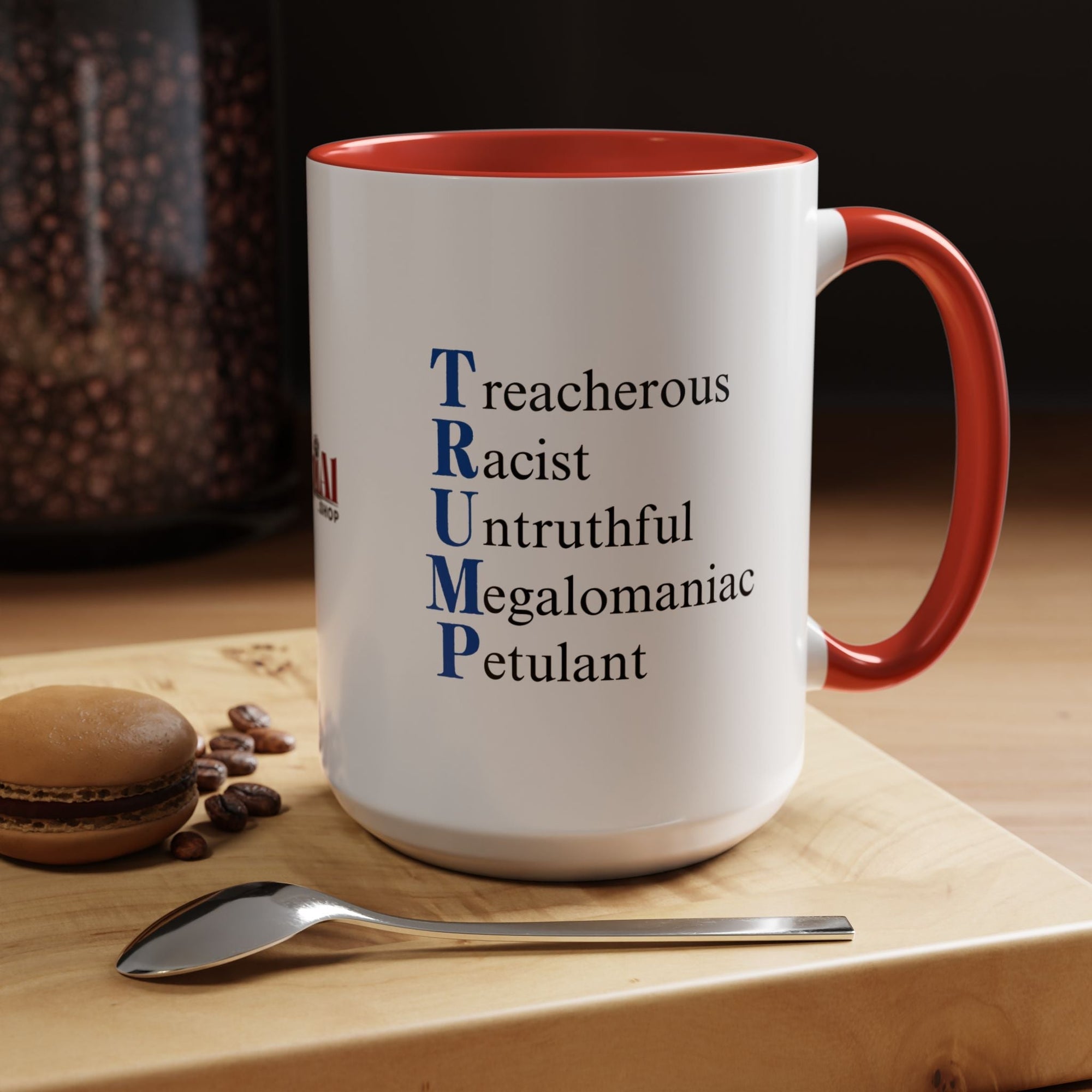Anti - Trump Acronym Coffee Mug 11oz & 15oz - Drinkware, Coffee Mugs - EpiAl's Shop