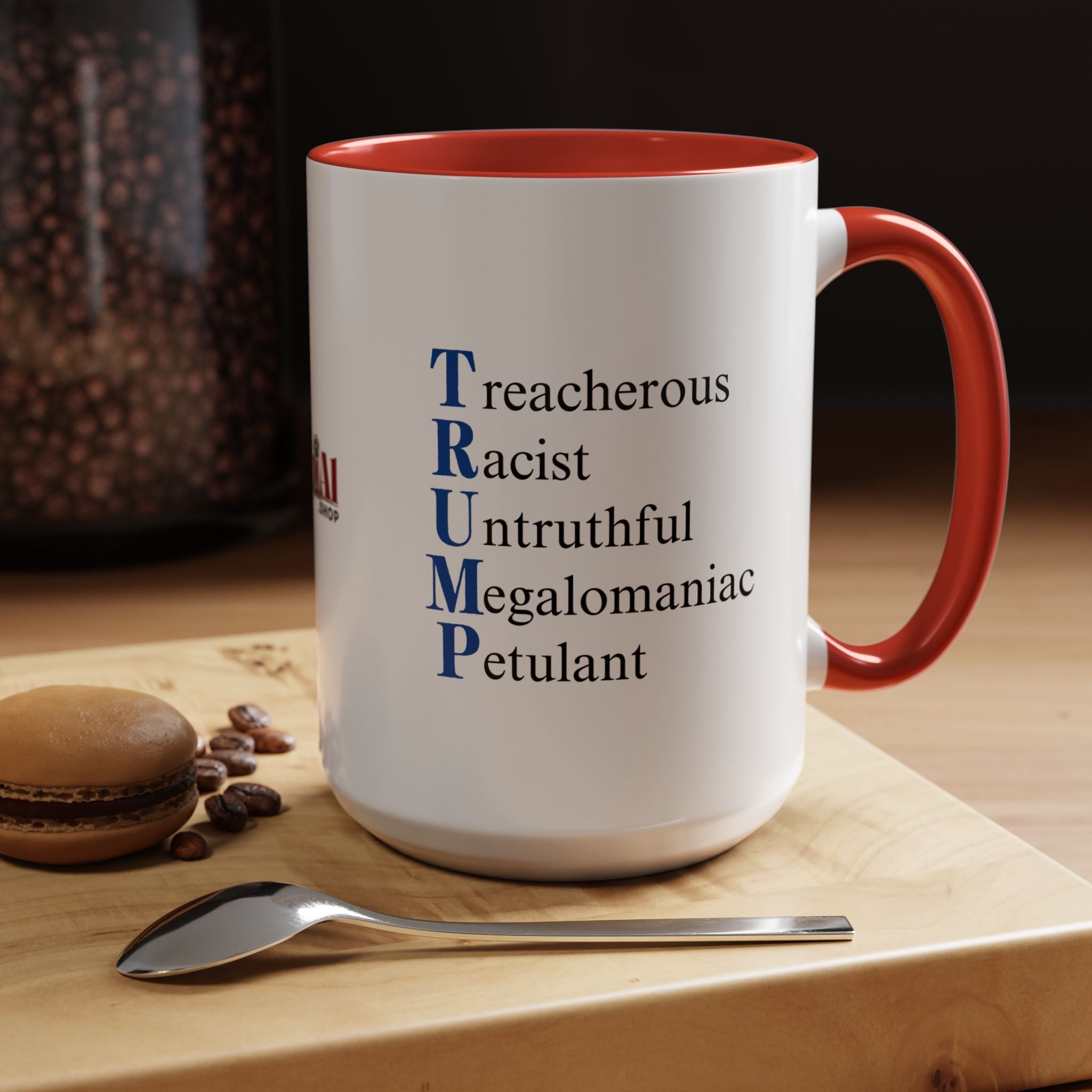 Anti - Trump Acronym Coffee Mug 11oz & 15oz - Drinkware, Coffee Mugs - EpiAl's Shop