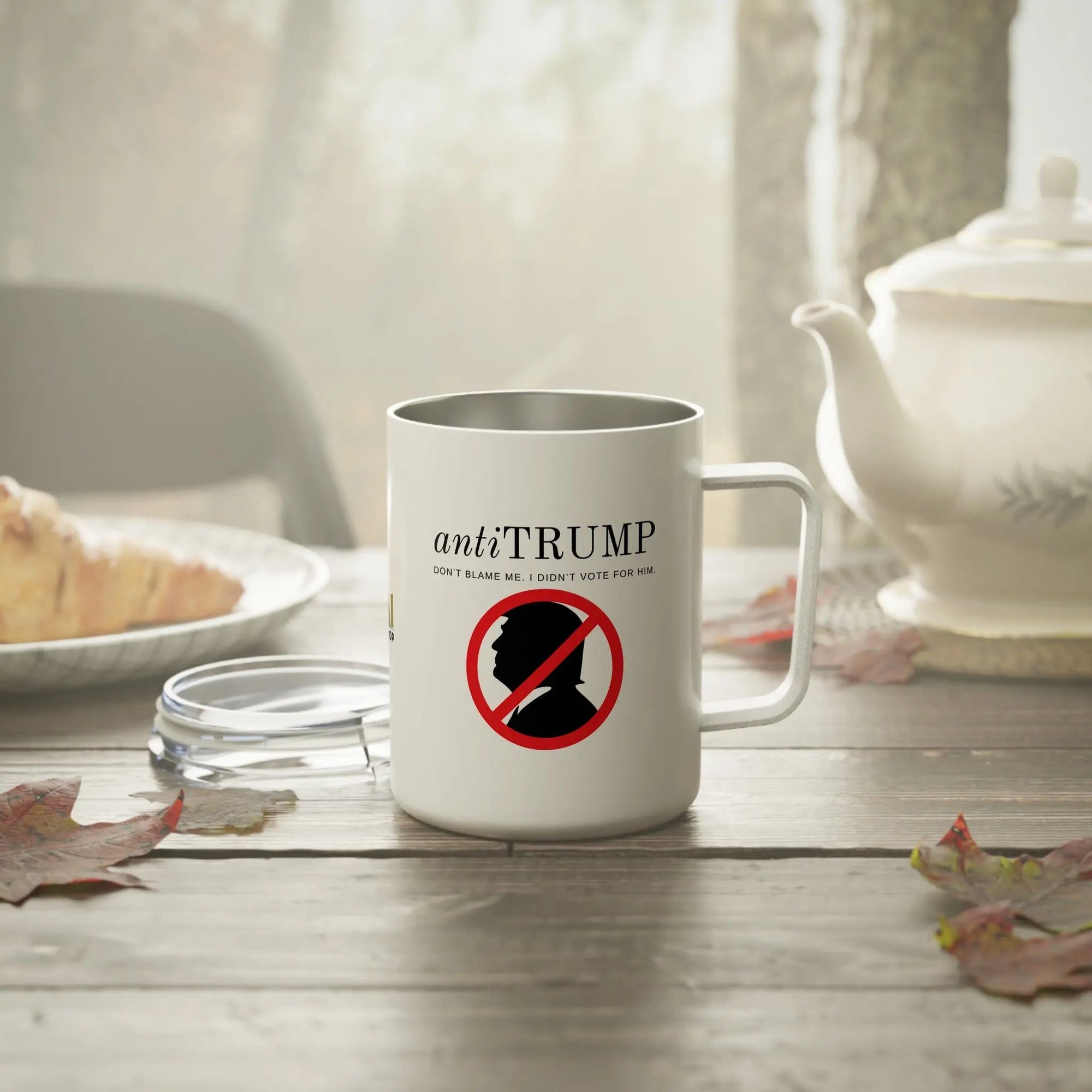 Anti - Trump Insulated Coffee Mug for Trump Lovers - 10oz - Drinkware, Coffee Mugs - EpiAl's Shop