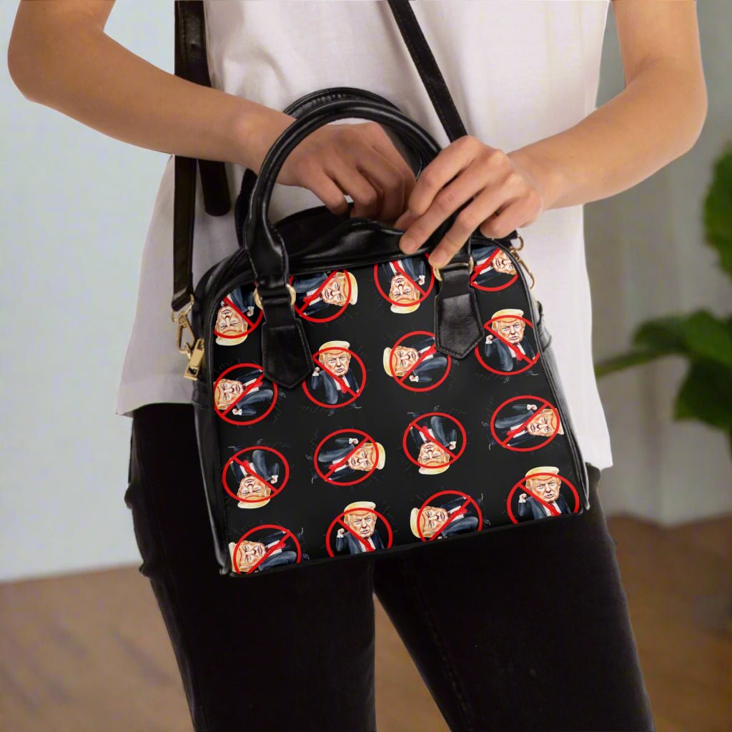 Anti - Trump Shoulder Handbag, Unique Statement Purse - Bags, Handbag - EpiAl's Shop