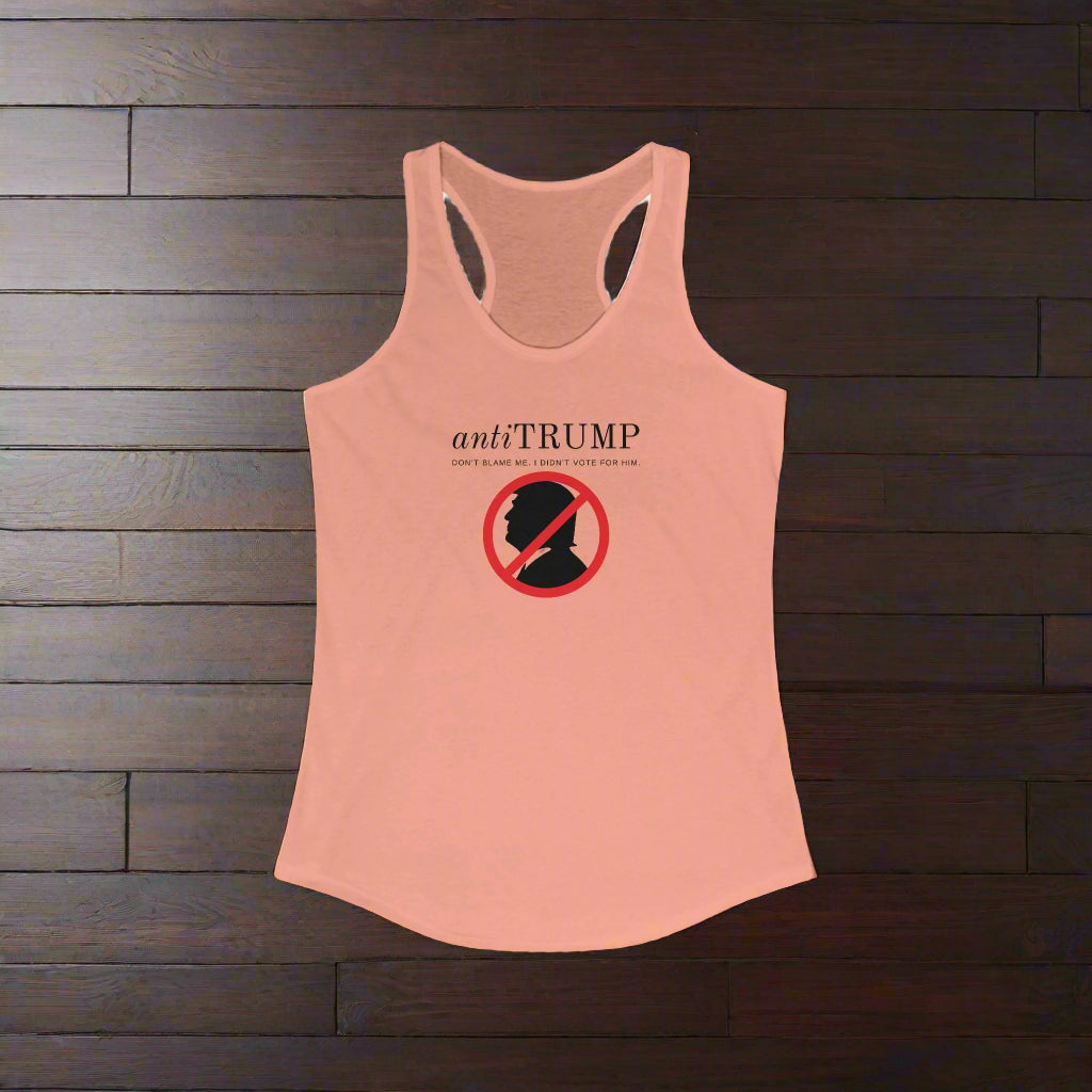 Anti - Trump Women's Racerback Tank - Political Statement Top - Clothing, Tank Tops - EpiAl's Shop