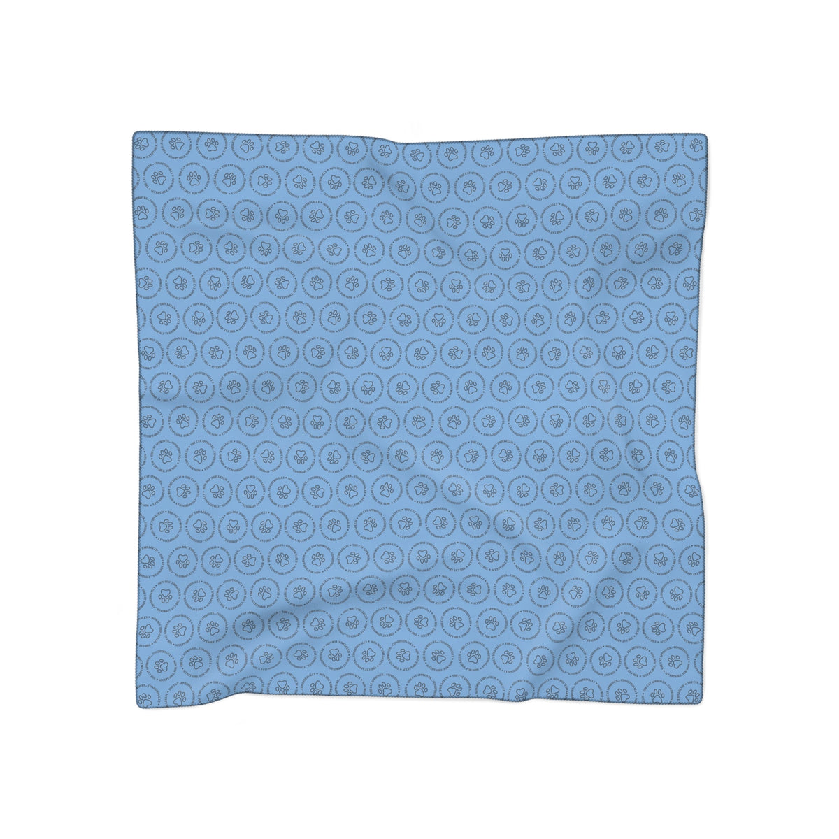“Approved by the Cat, Conditionally” Poly Scarf | Lightweight Statement Scarf - Clothing, Women, Scarves - EpiAl's Shop