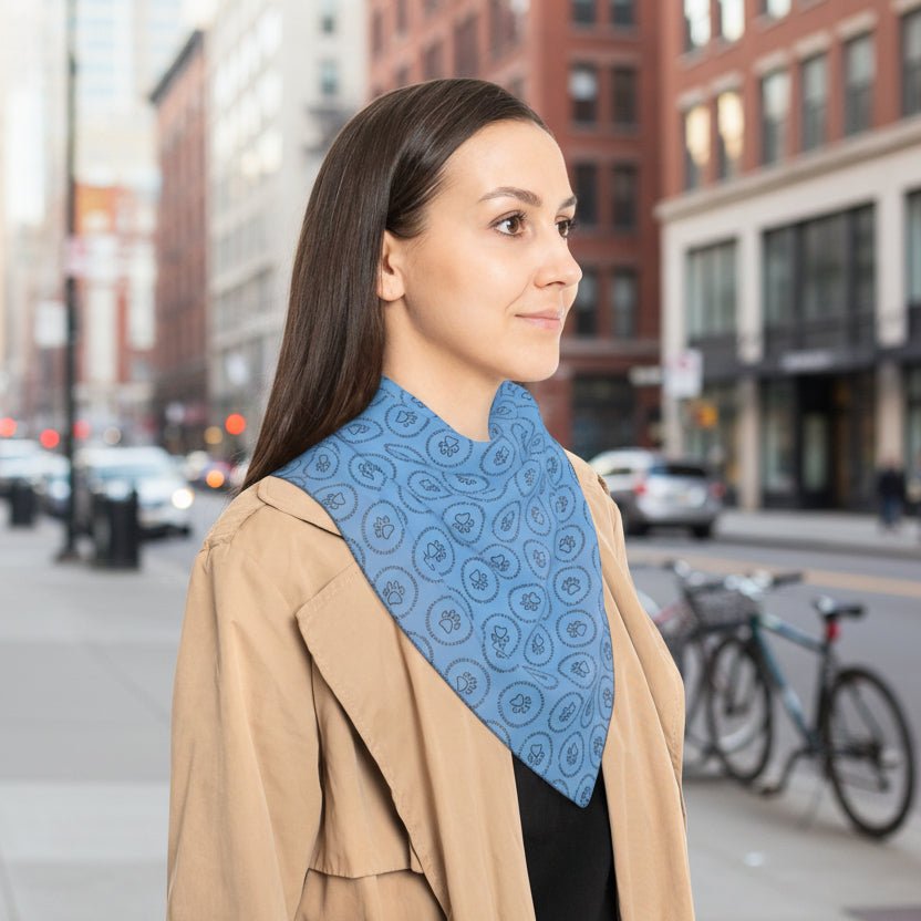 “Approved by the Cat, Conditionally” Poly Scarf | Lightweight Statement Scarf - Clothing, Women, Scarves - EpiAl's Shop