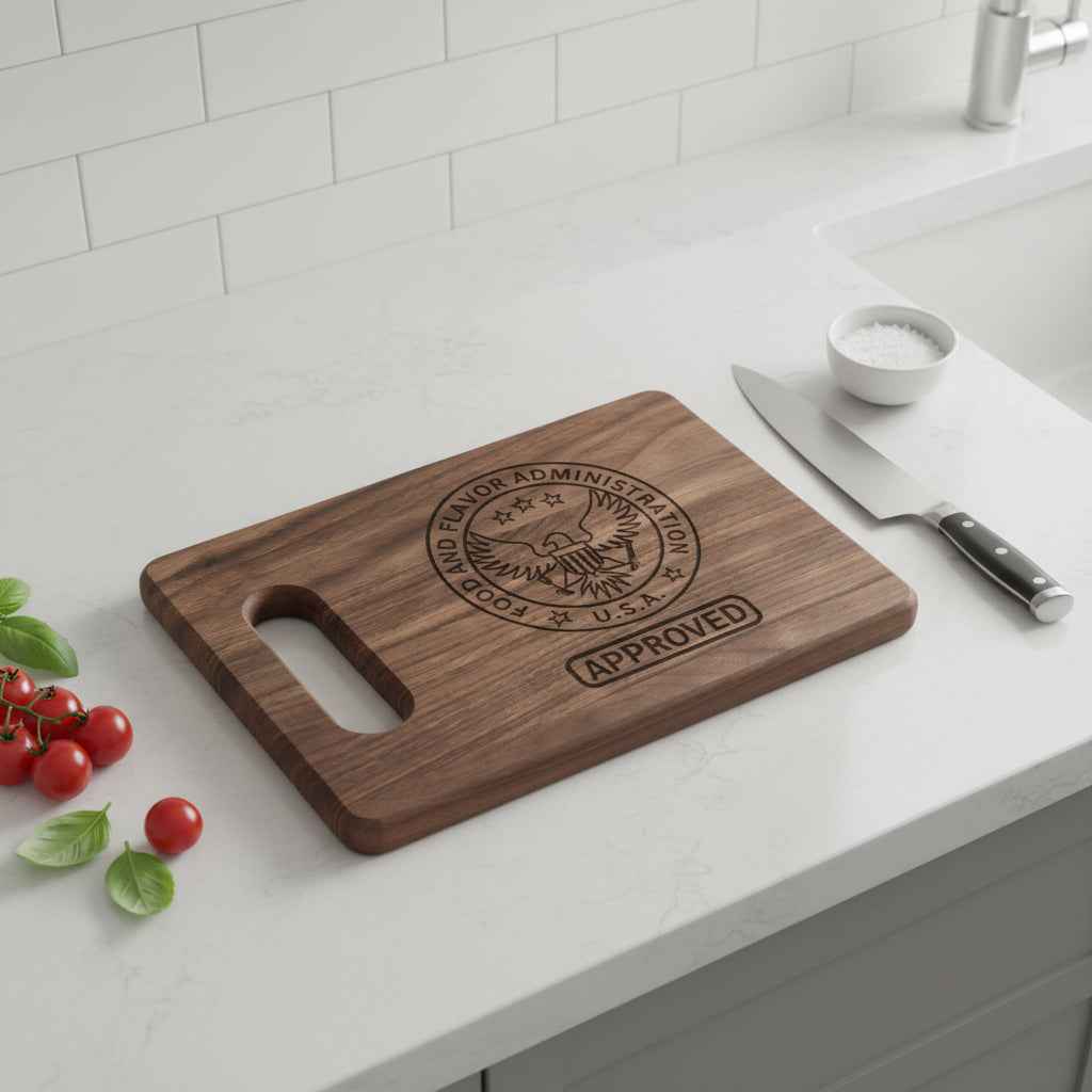 Approved by the Food & Flavor Administration Cutting Board - Boards & Trays, Cutting - EpiAl's Shop