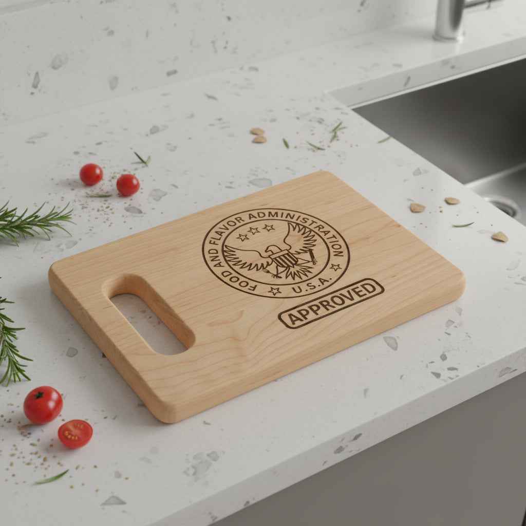 Approved by the Food & Flavor Administration Cutting Board - Boards & Trays, Cutting - EpiAl's Shop