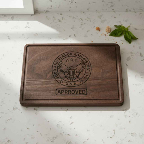 Approved by the Food & Flavor Administration Cutting Board - Boards & Trays, Cutting - EpiAl's Shop