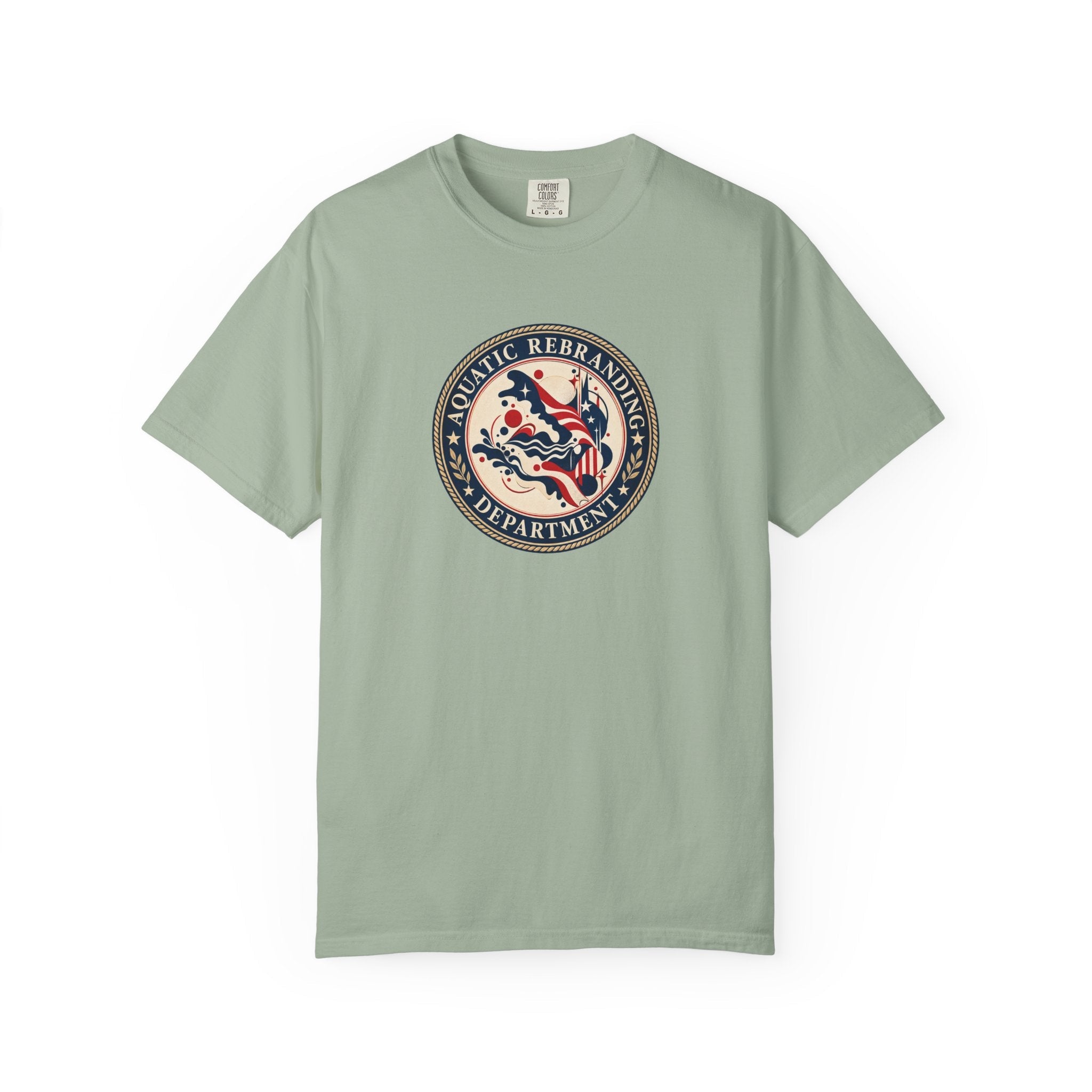 Aquatic Rebranding Department Garment-Dyed Unisex T-Shirt - Clothing, Unisex, T-Shirts - EpiAl's Shop