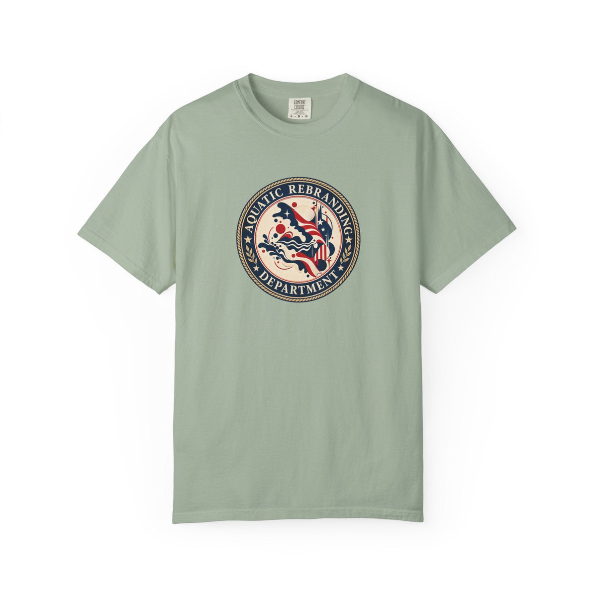 Aquatic Rebranding Department Garment-Dyed Unisex T-Shirt - Clothing, Unisex, T-Shirts - EpiAl's Shop
