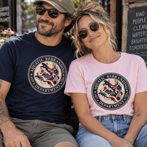 Aquatic Rebranding Department Garment-Dyed Unisex T-Shirt - Clothing, Unisex, T-Shirts - EpiAl's Shop