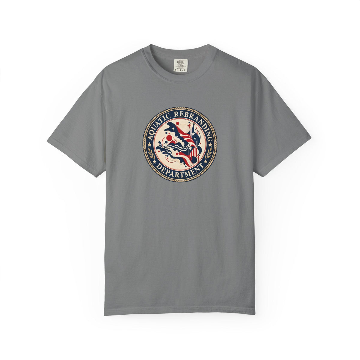Aquatic Rebranding Department Garment-Dyed Unisex T-Shirt - Clothing, Unisex, T-Shirts - EpiAl's Shop