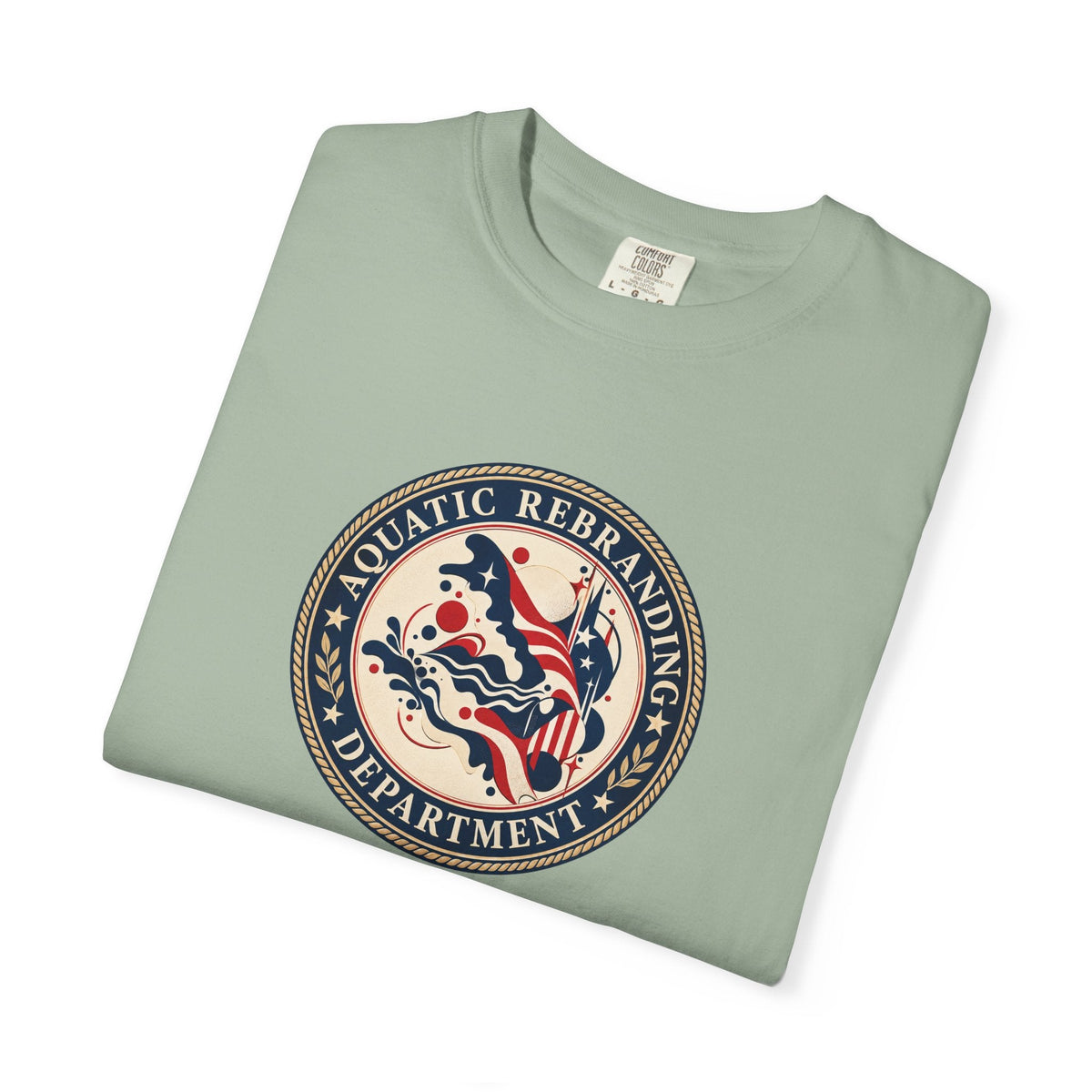 Aquatic Rebranding Department Garment-Dyed Unisex T-Shirt - Clothing, Unisex, T-Shirts - EpiAl's Shop