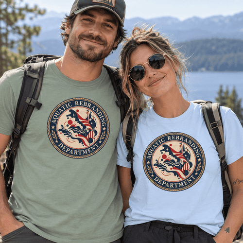 Aquatic Rebranding Department Garment-Dyed Unisex T-Shirt - Clothing, Unisex, T-Shirts - EpiAl's Shop