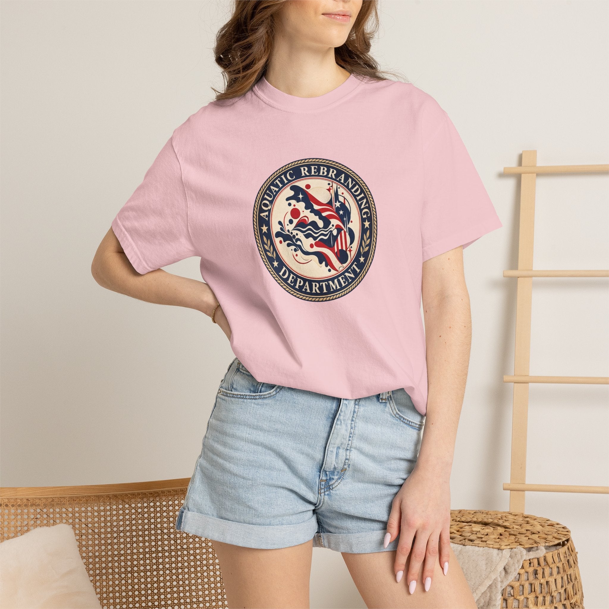 Aquatic Rebranding Department Garment-Dyed Unisex T-Shirt - Clothing, Unisex, T-Shirts - EpiAl's Shop