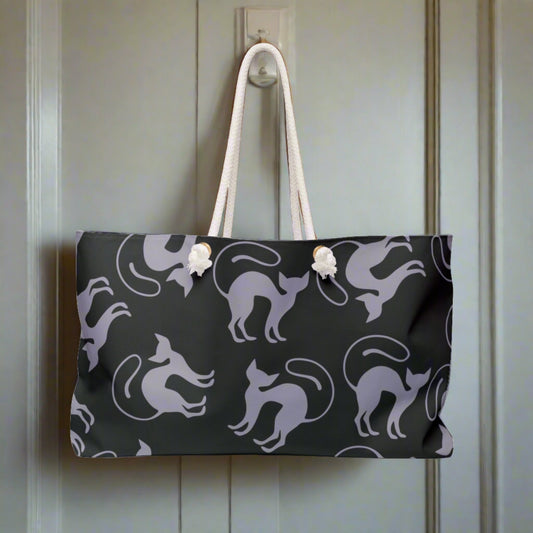 Arched Back Cats Weekender Bag - Bags - Epileptic Al’s Shop