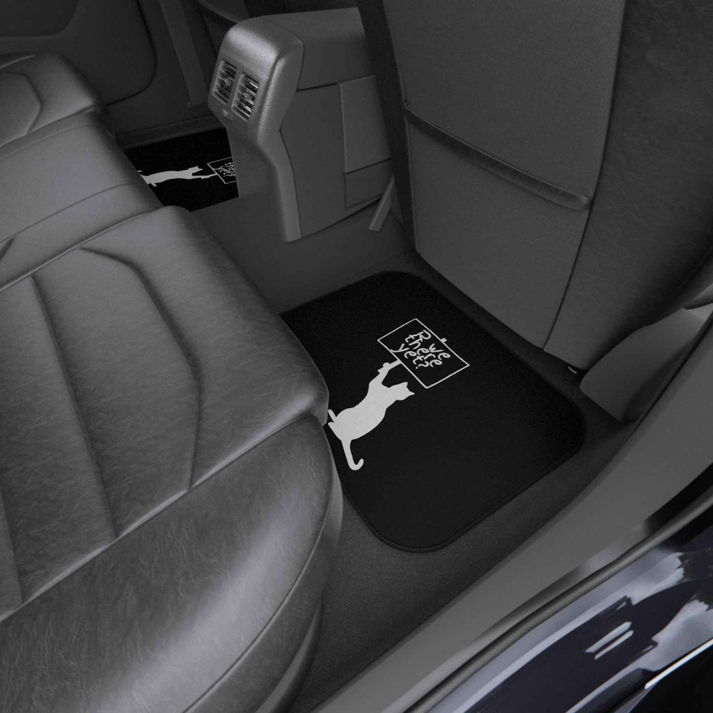 Are We There Yet? Cat Floor Mats – Set of 4 - Vehicle Floor Mats - EpiAl's Shop