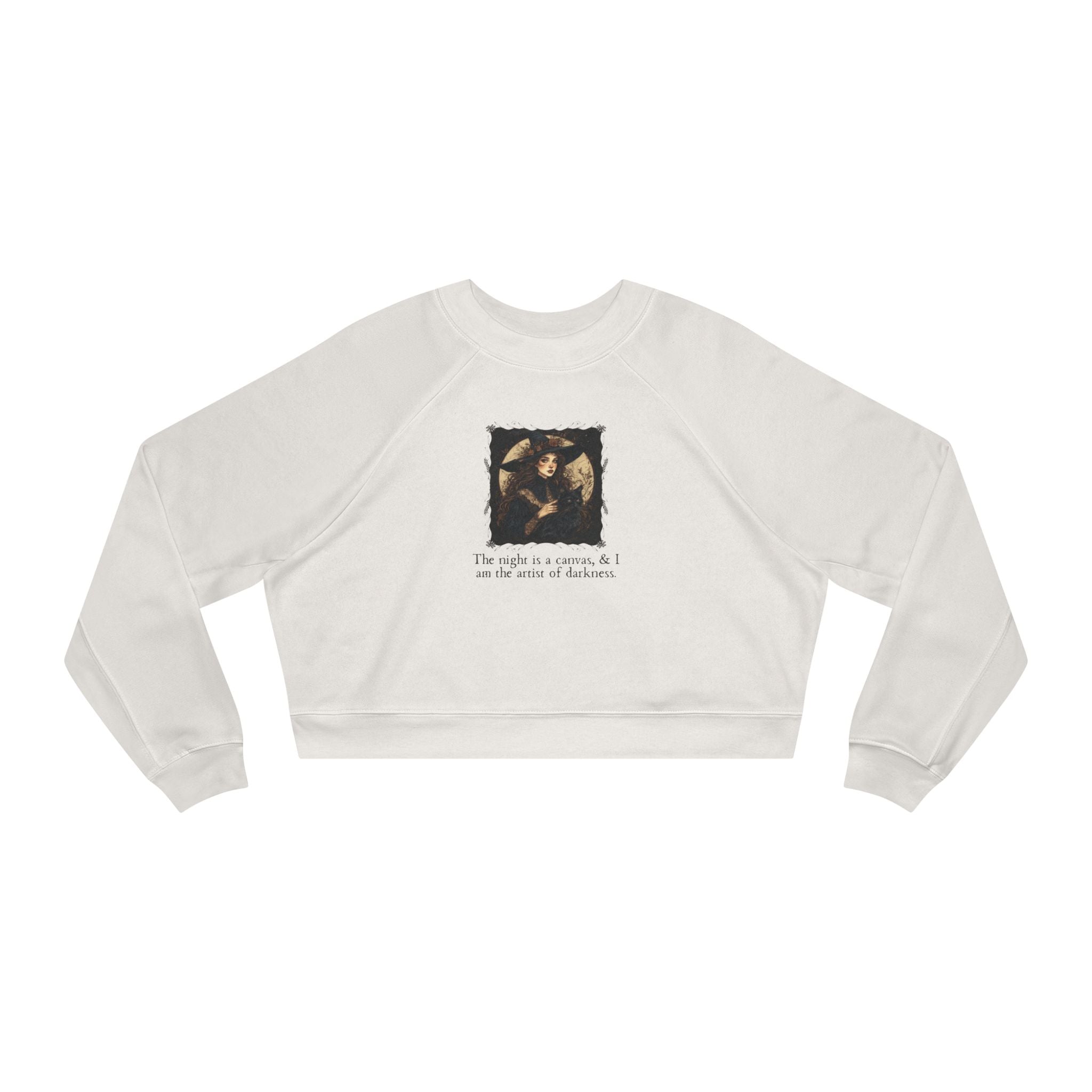 Artist of Darkness Women's Cropped Fleece Pullover - Clothing, Sweatshirts, Crop - EpiAl's Shop