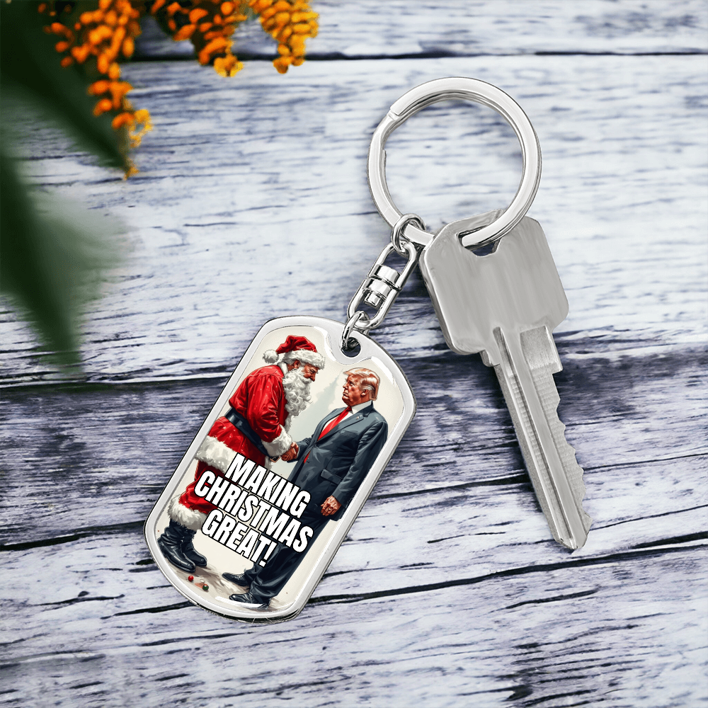 Making Christmas Great Keychain