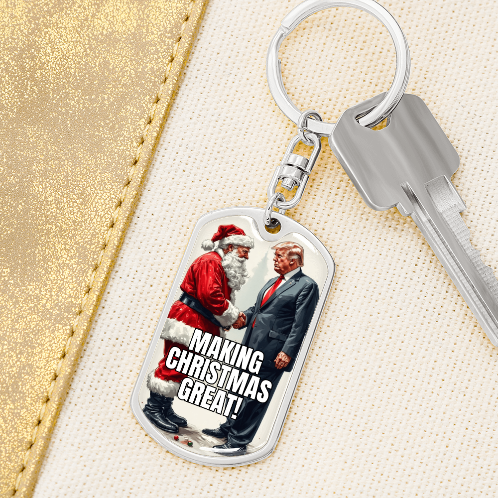 Making Christmas Great Keychain