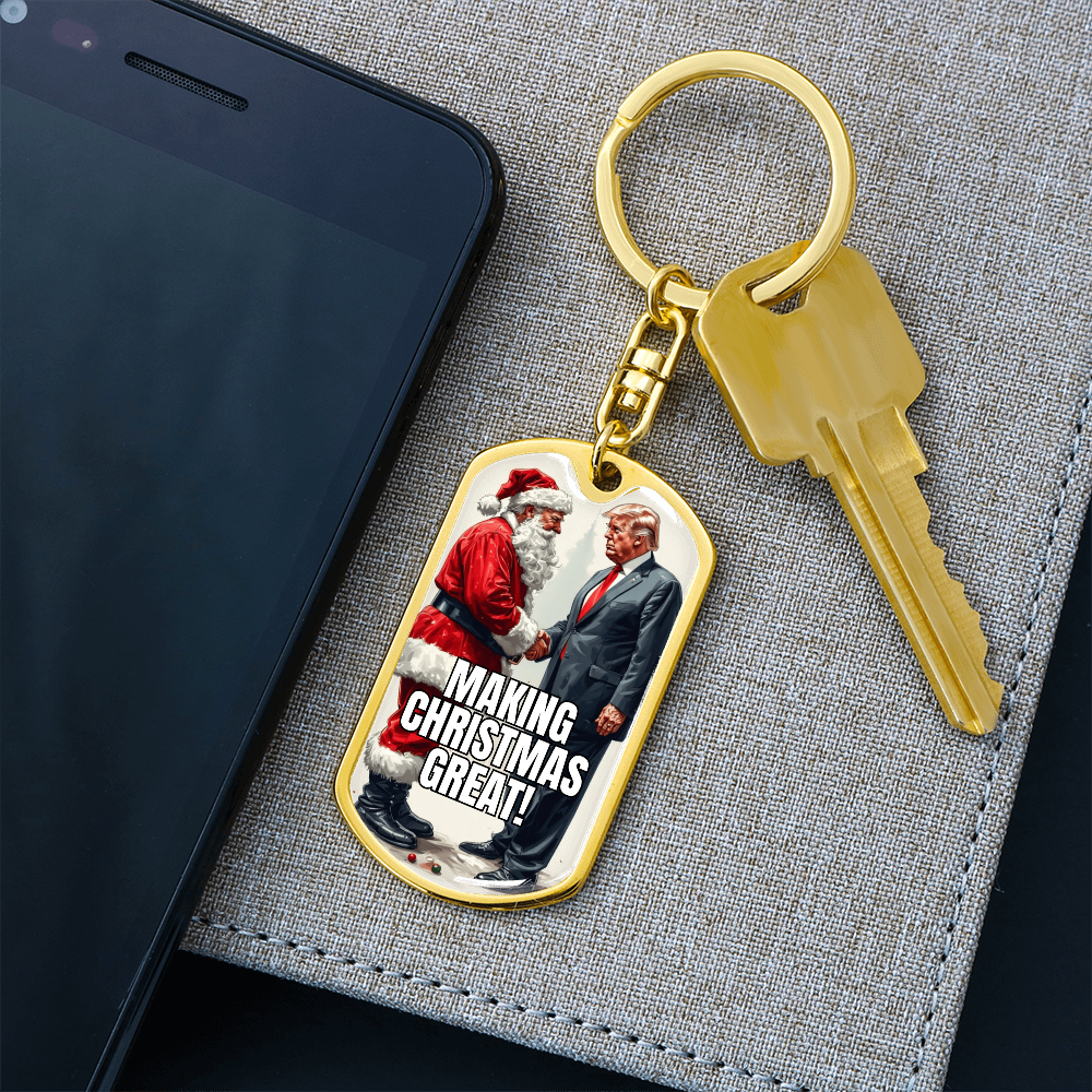 Making Christmas Great Keychain