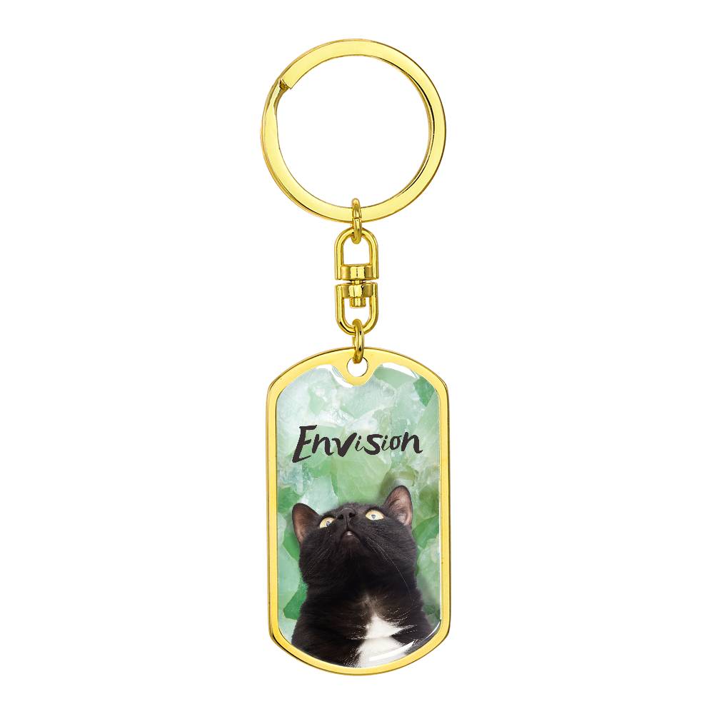 Photo depicting the ​Envision Keychain from EpiAl's Shop.