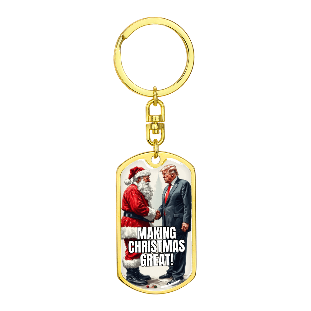 Making Christmas Great Keychain