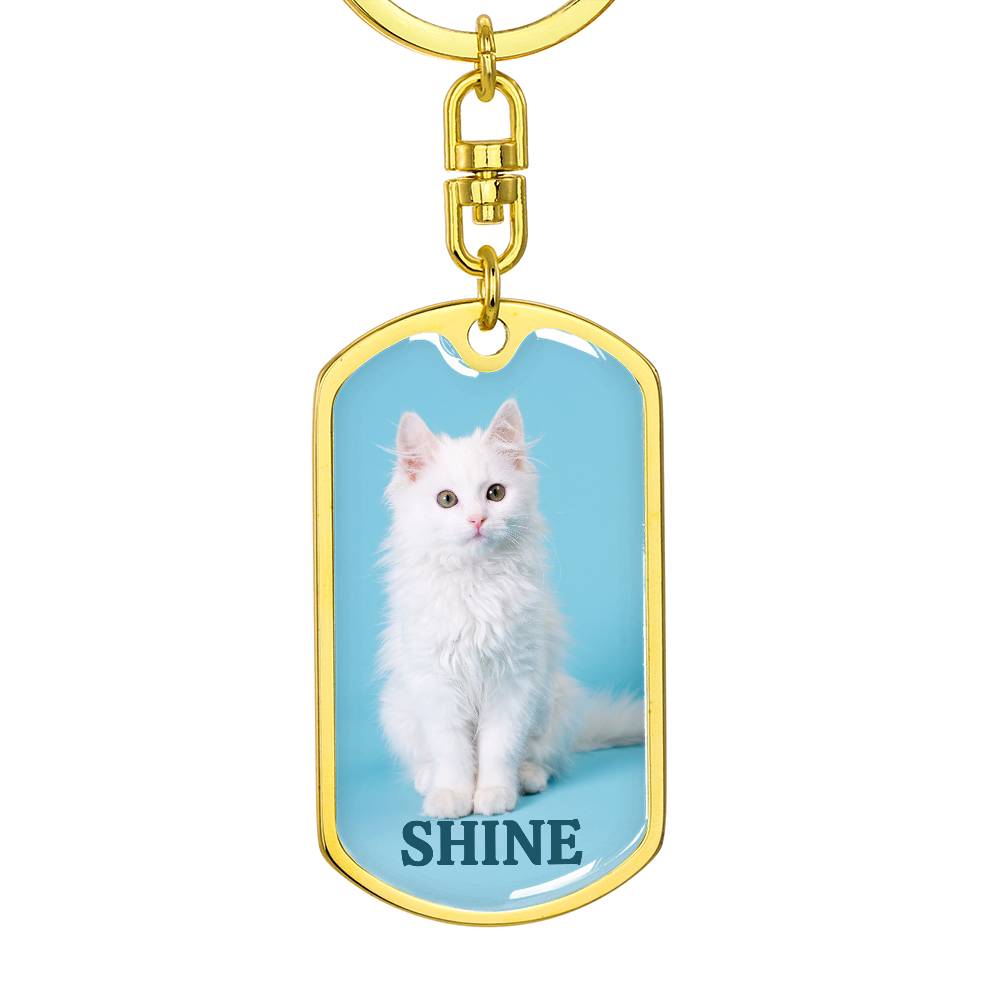 Photo depicting the ​Shine Keychain from EpiAl's Shop.