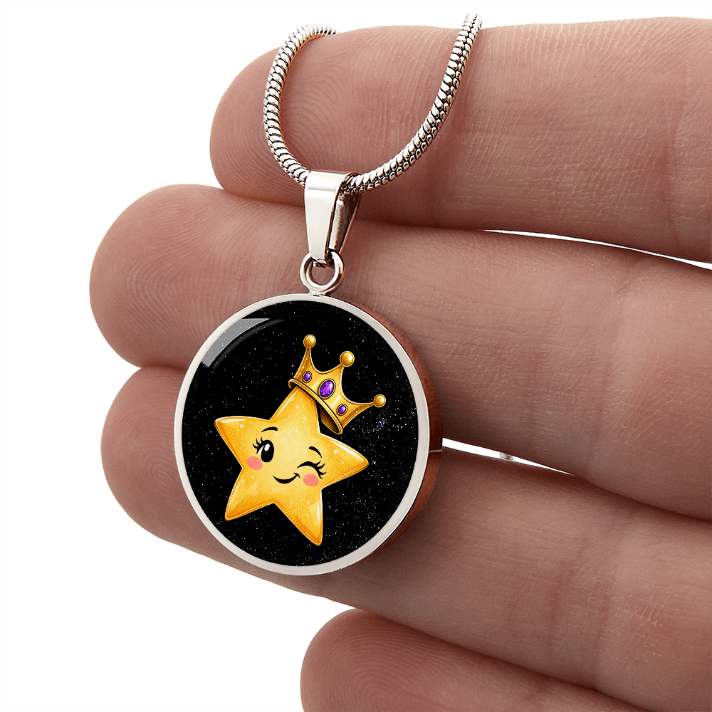 Main Character-ish Star Pendant Necklace | Funny Trendy Jewelry