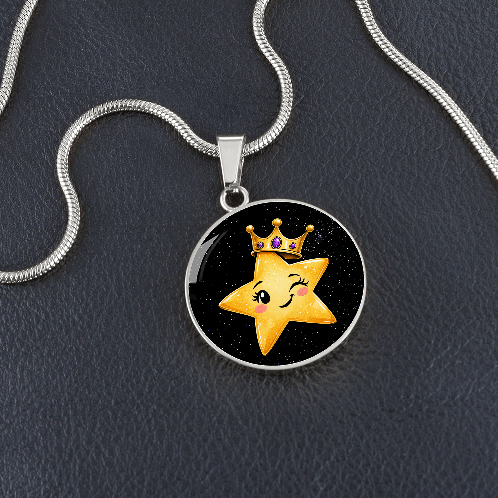 Main Character-ish Star Pendant Necklace | Funny Trendy Jewelry