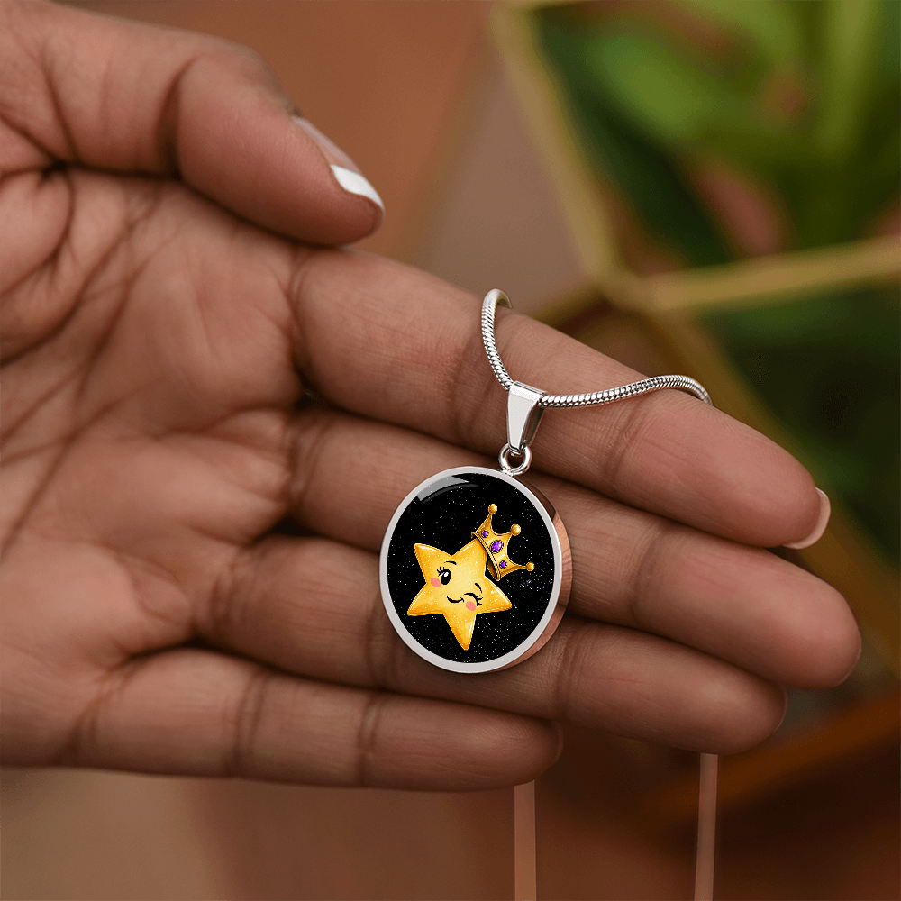 Main Character-ish Star Pendant Necklace | Funny Trendy Jewelry