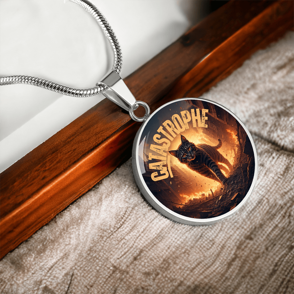 CATastrophe Small Pendant Necklace
