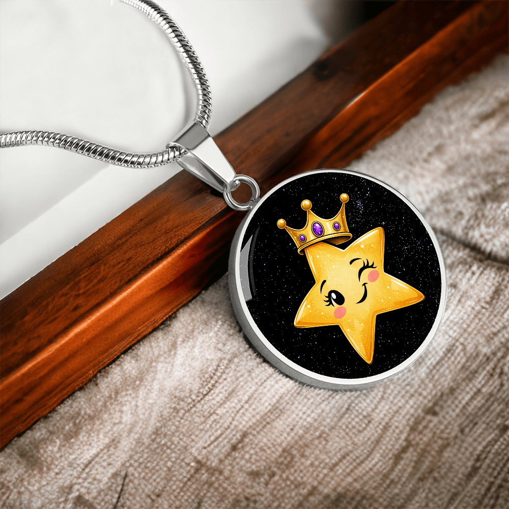 Main Character-ish Star Pendant Necklace | Funny Trendy Jewelry