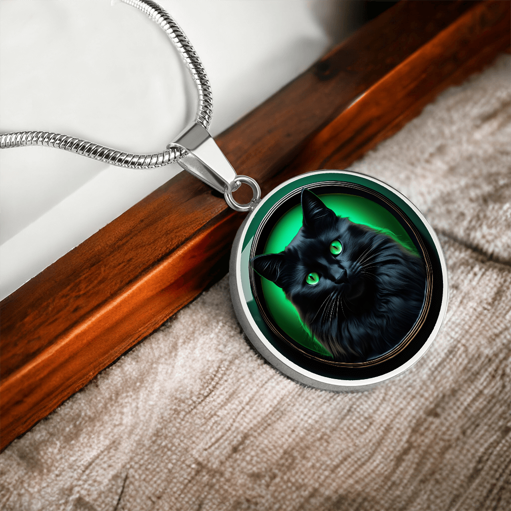 Black Beauty Cameo Necklace ShineOn Fulfillment