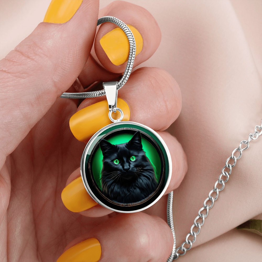 Black Beauty Cameo Necklace ShineOn Fulfillment