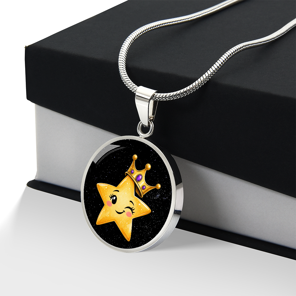 Main Character-ish Star Pendant Necklace | Funny Trendy Jewelry