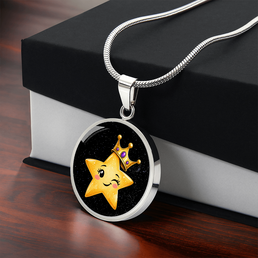 Main Character-ish Star Pendant Necklace | Funny Trendy Jewelry