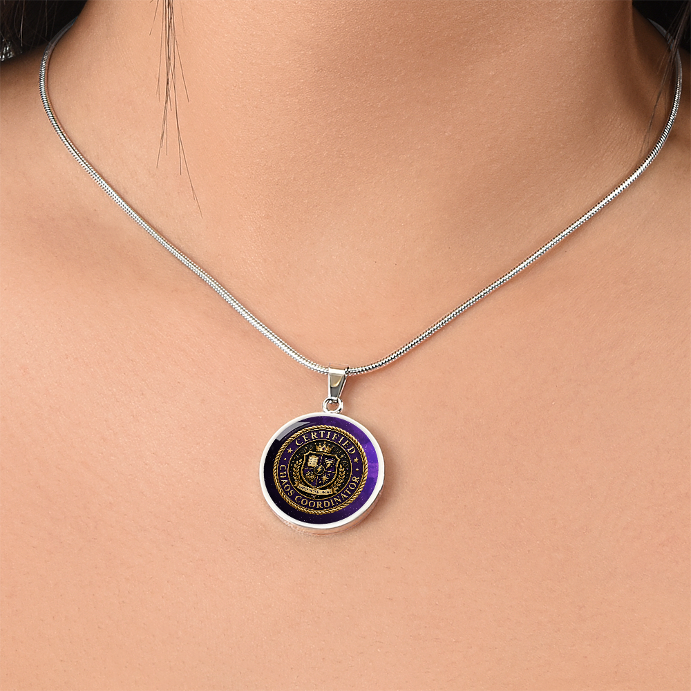 Certified Chaos Coordinator Necklace