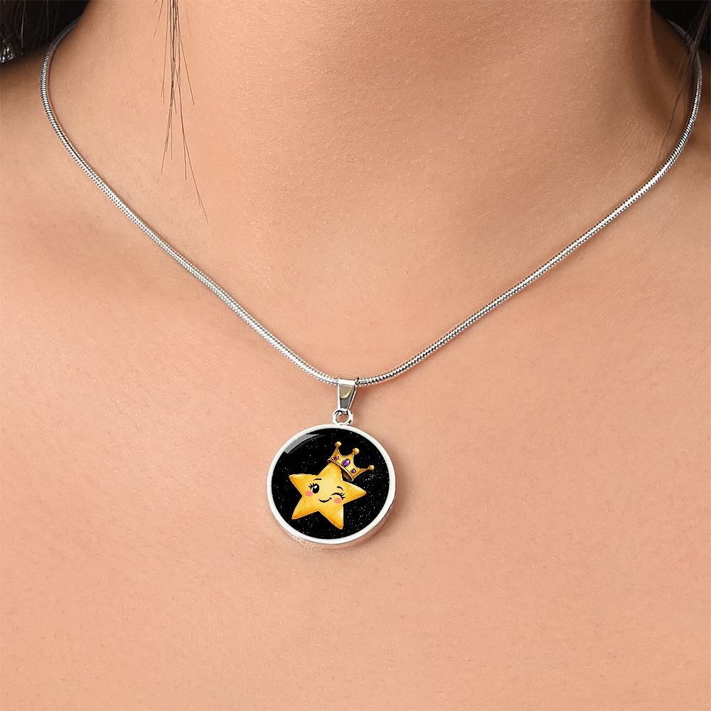 Main Character-ish Star Pendant Necklace | Funny Trendy Jewelry