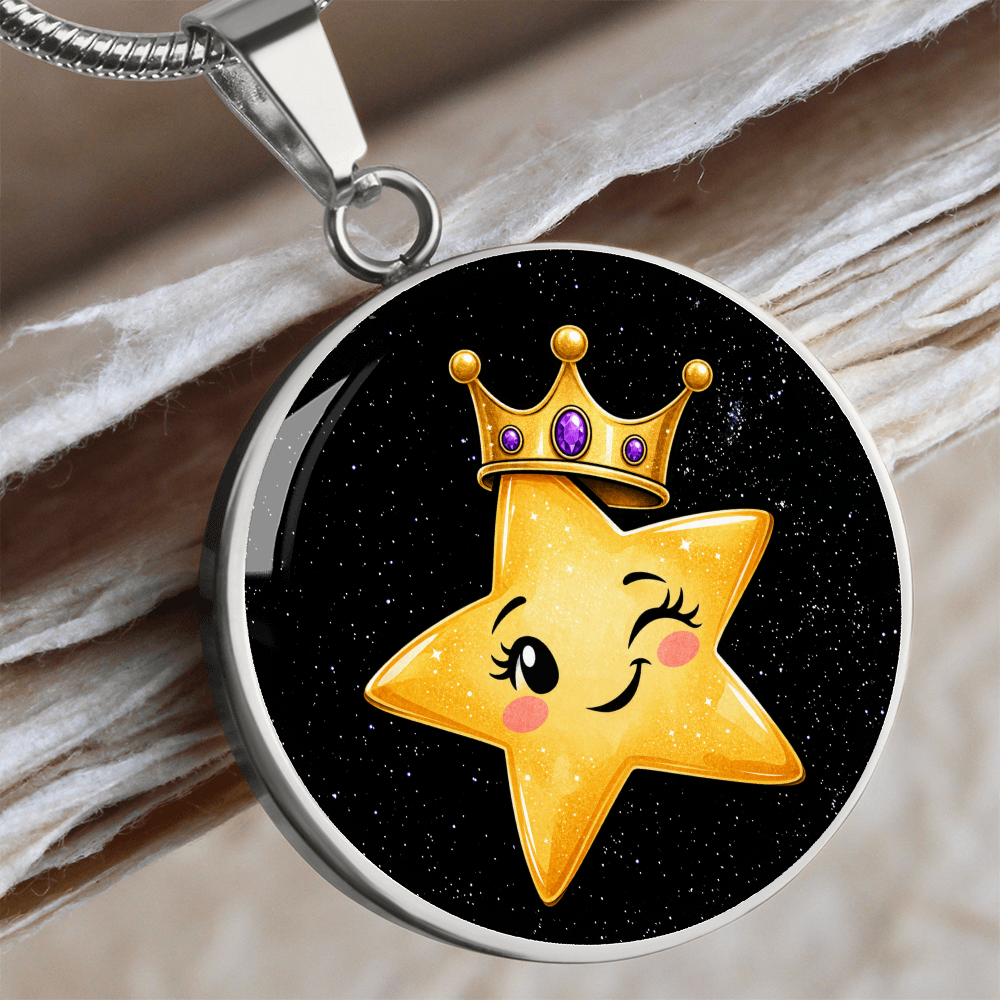 Main Character-ish Star Pendant Necklace | Funny Trendy Jewelry