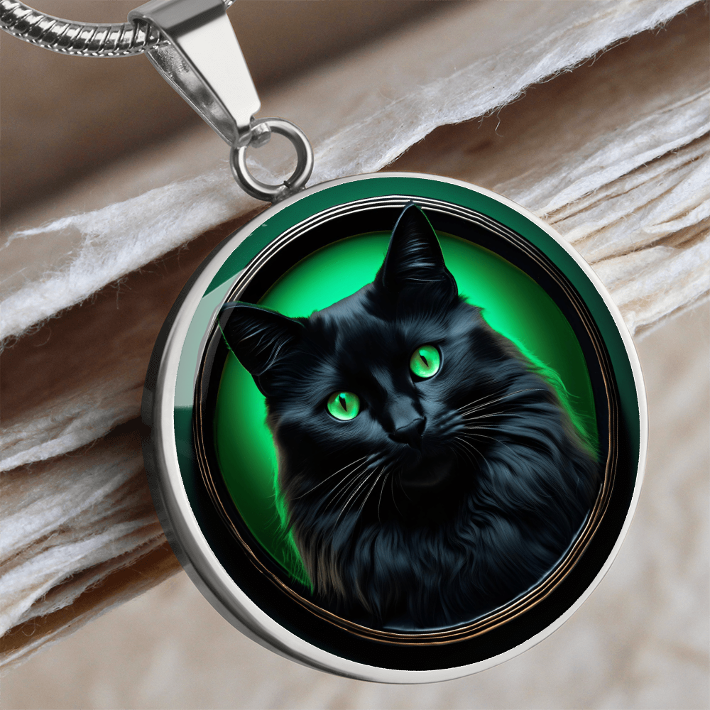 Black Beauty Cameo Necklace ShineOn Fulfillment