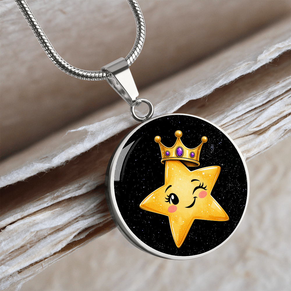 Main Character-ish Star Pendant Necklace | Funny Trendy Jewelry