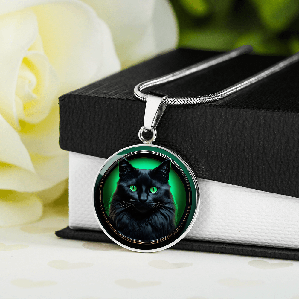 Black Beauty Cameo Necklace ShineOn Fulfillment