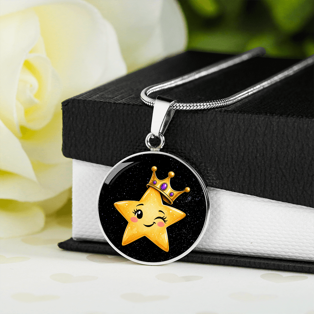 Main Character-ish Star Pendant Necklace | Funny Trendy Jewelry