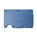 Memento Mori. Pay Later. Double-Sided Engraved Metal Wallet
